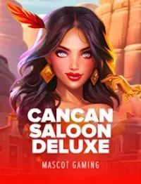 cancan saloon deluxe game logo